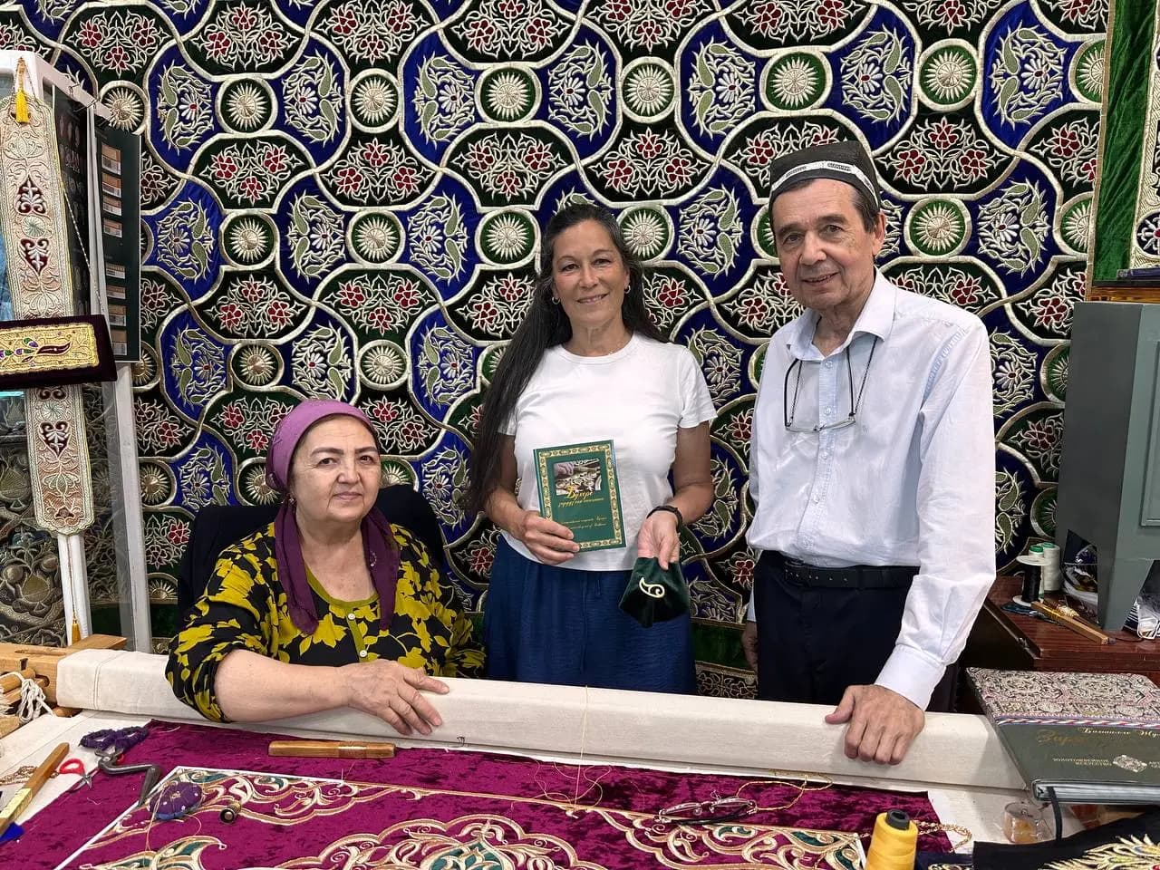 Bukhara: Gold Zardozlik Embroidery Workshop and Exploration - Artisan Workshop in Bukhara