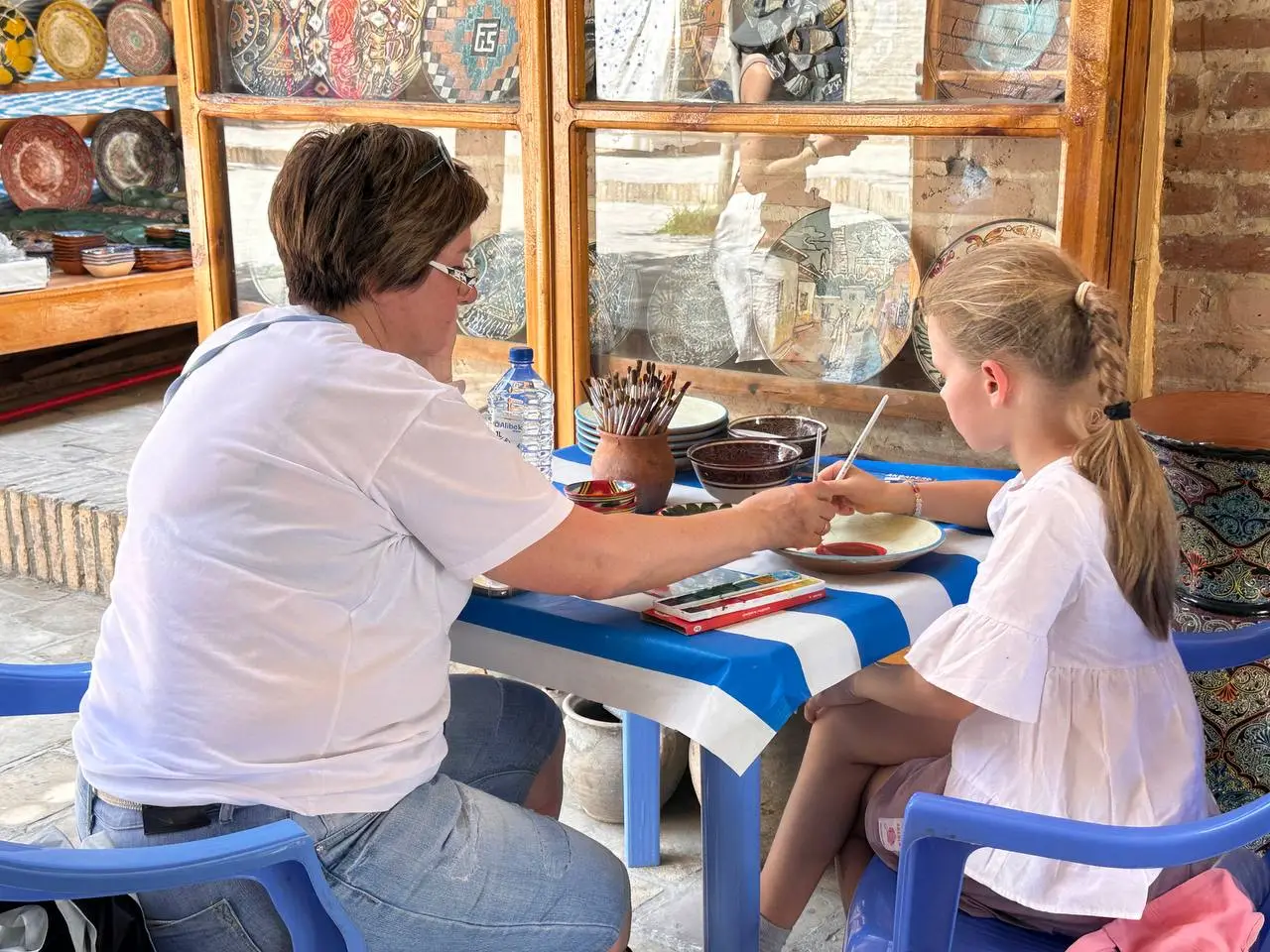 Bukhara: Old City Walk & Uzbek Ceramics Painting Workshop - Artisan Workshop in Bukhara